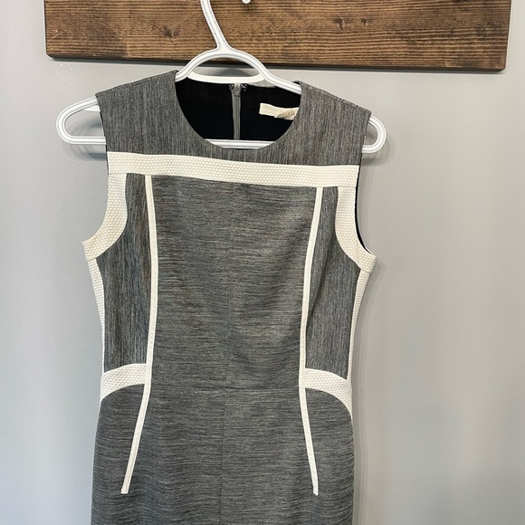 Women’s O’2nd Midi white and grey dress size 4 - Picture 3 of 7